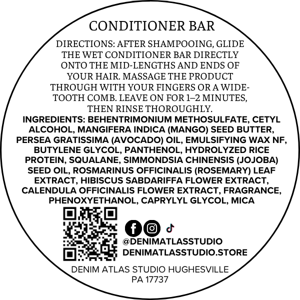 Grapefruit & Citrus Nourishing Conditioner Bar