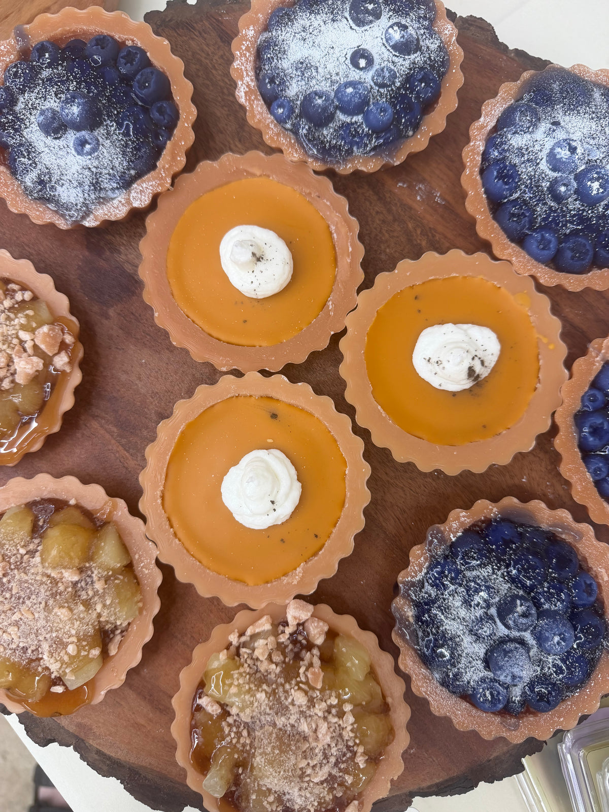 Hand Sculpted Mini Pies
