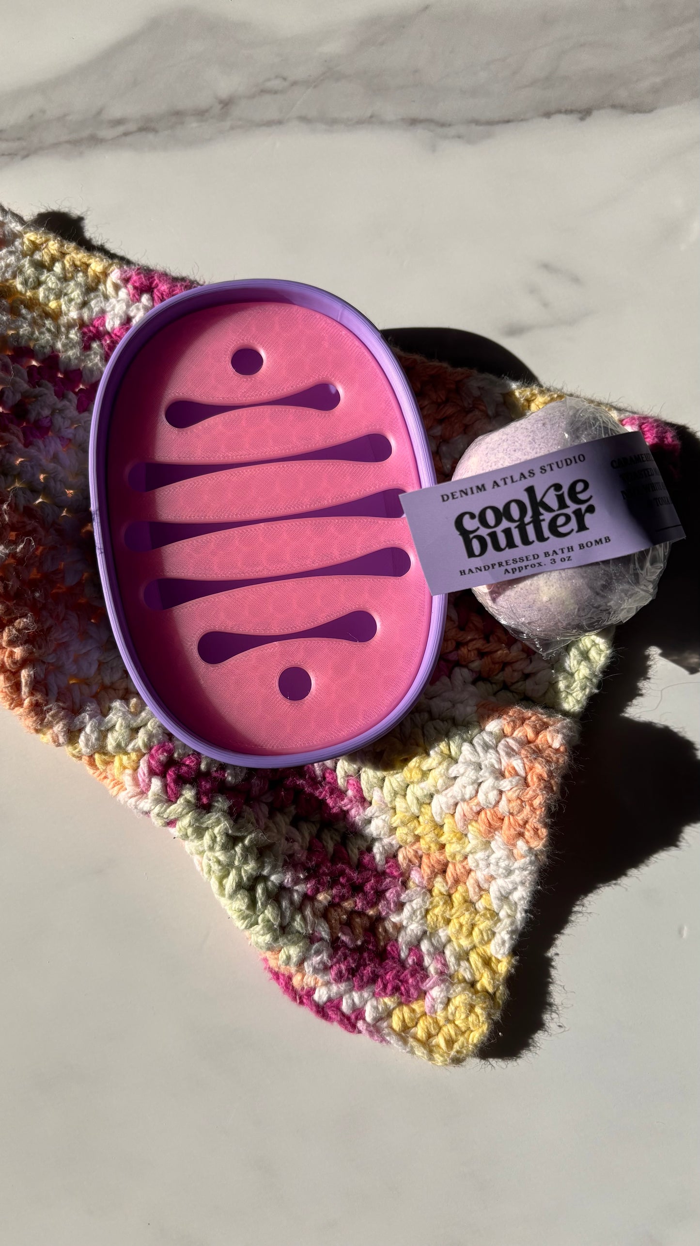 Cookie Butter Bath Bomb