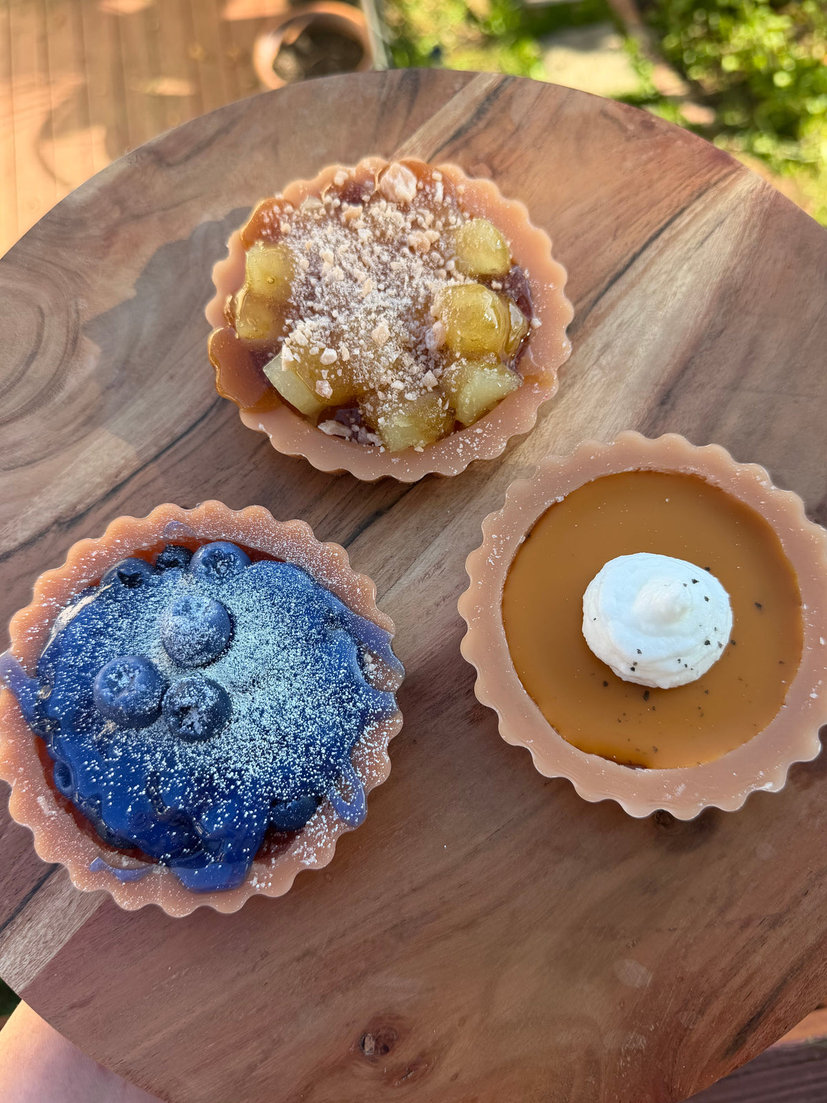 Hand Sculpted Mini Pies