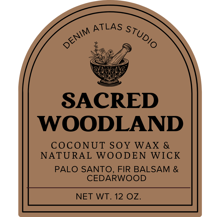 Sacred Woodland Candle