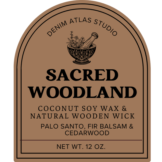 Sacred Woodland Candle