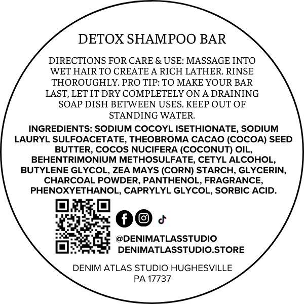 Detox & Clarify Shampoo Bar