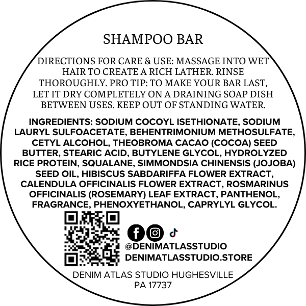 Grapefruit & Citrus Nourishing Shampoo Bar