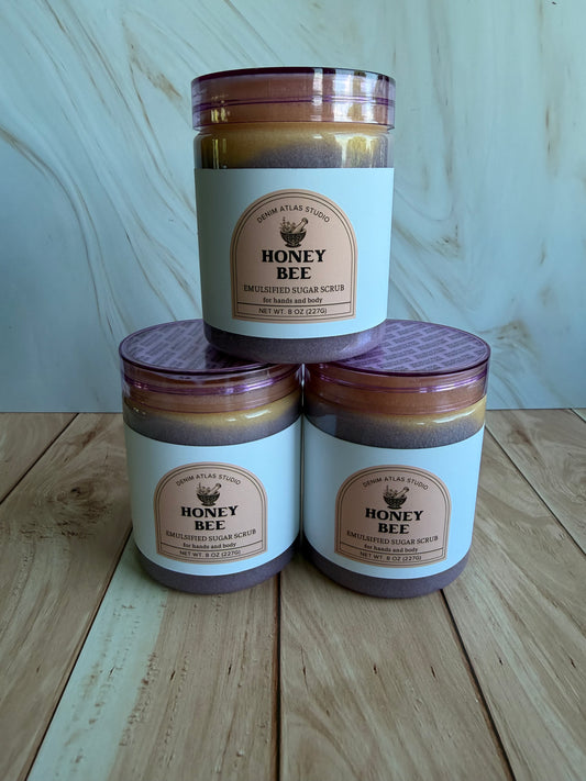 Honey Bee Sugar Scrub