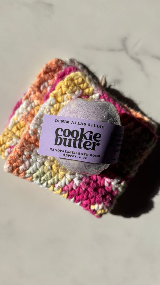 Cookie Butter Bath Bomb