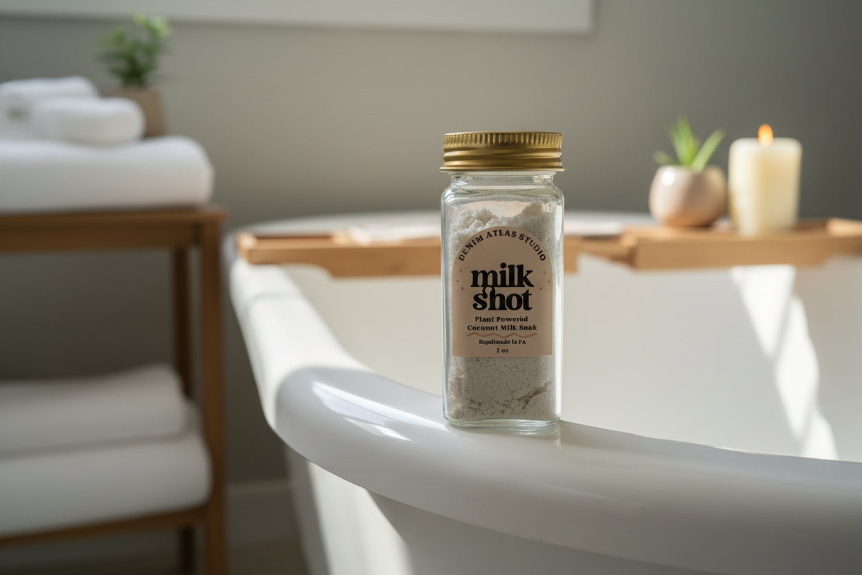 Unscented Milk Bath Single use shots
